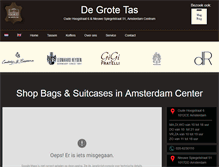 Tablet Screenshot of degrotetas.nl